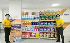 Bưu điện TP Cần Thơ bảo đảm chuỗi cung ứng hàng hóa thiết yếu cho người dân khi các siêu thị dừng bán hàng trực tiếp