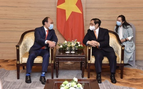Thủ tướng Chính phủ Phạm Minh Chính tiếp Tổng thư ký ITU Houlin Zhao