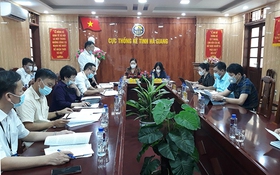 Đoàn công tác Tổng cục Thống kê thực hiện giám sát Tổng điều tra kinh tế năm 2021 giai đoạn 2 tại tỉnh Hà Giang