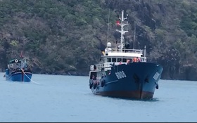 Cứu nạn thành công tàu cá của ngư dân Ninh Thuận