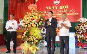Bộ trưởng Nguyễn Mạnh Hùng dự Ngày hội Đại đoàn kết toàn dân tộc tại cộng đồng dân cư tỉnh Bắc Giang