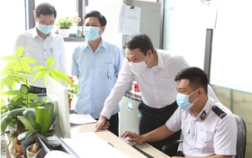 Thứ trưởng Nguyễn Huy Dũng kiểm tra công tác chuyển đổi số tại tỉnh Lạng Sơn
