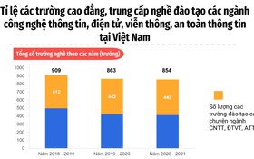 INFOGRAPHIC: Đào tạo nguồn nhân lực số tại Việt Nam