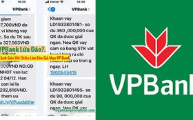 Giả danh VPBank để gửi tin nhắn lừa đảo