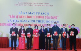 Ra mắt Tủ sách "Bảo vệ nền tảng tư tưởng của Đảng và giới thiệu bộ sách Biên niên sự kiện lịch sử Đảng Cộng sản Việt Nam"