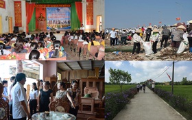 Nông thôn mới Nam Định, nông dân giúp nhau làm giàu, tham gia việc làng, việc xã