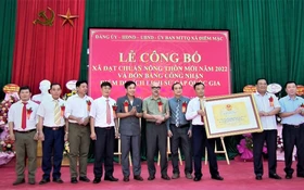 Thái Nguyên: Lễ công bố xã Điềm Mặc đạt chuẩn nông thôn mới, đón bằng công nhận điểm di tích lịch sử cấp Quốc gia