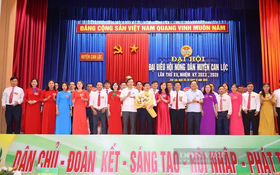 Đại hội Hội Nông dân huyện Can Lộc, ông Nguyễn Hữu Hài tái đắc cử Chủ tịch