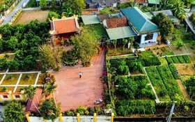Vườn mẫu nông thôn mới của một nông dân đạt giải Nhất cuộc thi ở huyện Nghĩa Đàn của Nghệ An