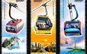 Bộ TT&TT phát hành bộ tem “Cáp treo hiện đại”