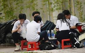 “Không hút thuốc lá trong trường học” sẽ là tiêu chuẩn thi đua khen thưởng