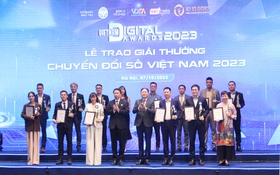 Giải thưởng Chuyển đổi số Việt Nam năm 2023: Vinh danh 38 tổ chức, giải pháp chuyển đổi số xuất sắc