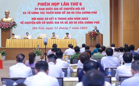 Thủ tướng Chính phủ Phạm Minh Chính chủ trì Hội nghị toàn quốc về chuyển đổi số