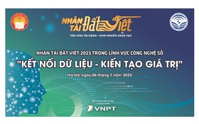 Giải thưởng Nhân tài Đất Việt 2023: “Kết nối dữ liệu – Kiến tạo giá trị”