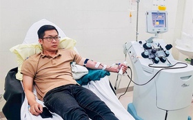 Thầy giáo trẻ Đào Nhật Khoa ở vùng cao Quảng Ngãi 42 lần hiến máu cứu người