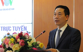 Phát biểu của Bộ trưởng Nguyễn Mạnh Hùng tại ký kết hợp tác về ứng dụng VOV BACSI24