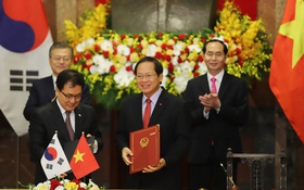 Việt Nam – Hàn Quốc ký bản ghi nhớ hợp tác trong bối cảnh cuộc cách mạng công nghiệp 4.0