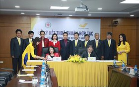 Tổng công ty Bưu điện Việt Nam và Trung ương Hội Chữ thập đỏ Việt Nam ký kết thỏa thuận hợp tác