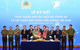 Bộ Công An và Tập đoàn VNPT ký kết thỏa thuận hợp tác chuyển đổi số