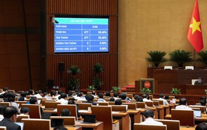 100% đại biểu tán thành, Quốc hội thông qua Luật sửa đổi 4 luật về công nghệ, viễn thông