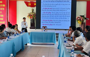 Hướng dẫn nông dân nuôi ốc bươu đen theo hướng hữu cơ, an toàn