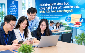 Cán bộ ngành KH&CN thử sức với kiến thức pháp luật trên nền tảng số