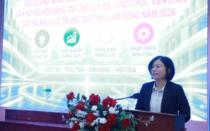 Lâm Đồng giúp cán bộ cấp xã đưa vấn đề thực tiễn thành bài toán đổi mới sáng tạo