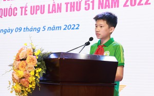 Toàn văn Bức thư đạt giải nhất UPU lần thứ 51 năm 2022