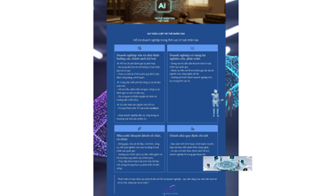 Dự thảo Luật Trí tuệ nhân tạo: Trao đòn bẩy chính sách cho doanh nghiệp phát triển công nghệ AI