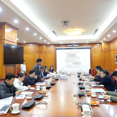 Nghiệm thu nhiệm vụ "Nghiên cứu, đánh giá sự tích tụ và tác động của vi nhựa đến hệ sinh thái cửa sông ven biển Nam Trung Bộ"