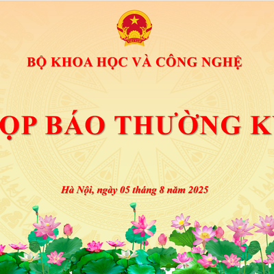 Tài liệu họp báo thường kỳ tháng 7/2025