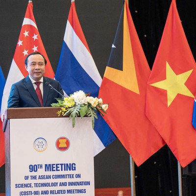 "Science and technology not only support ASEAN's development but also help shape its future"