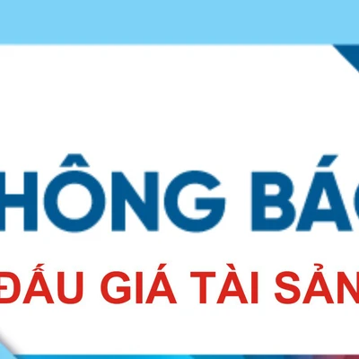 Thông báo về việc lựa chọn tổ chức hành nghề đấu giá tài sản