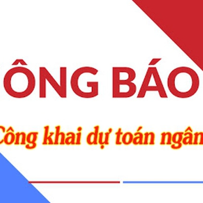 Công khai tình hình thực hiện dự toán thu-chi ngân sách quý I năm 2026