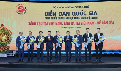 Bộ trưởng Nguyễn Mạnh Hùng: “Sáng tạo tại Việt Nam, làm ra tại Việt Nam – để dẫn dắt”