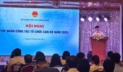 Công tác tổ chức cán bộ đóng vai trò then chốt trong tiến trình cải cách thể chế, xây dựng bộ máy tinh gọn