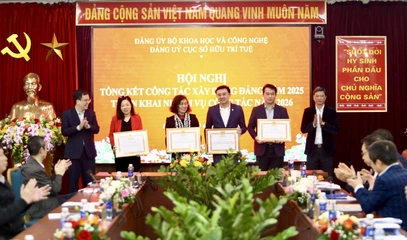 Đảng bộ Cục Sở hữu trí tuệ tạo đột phá từ cải cách và chuyển đổi số