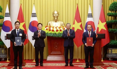 Bộ KH&CN ký kết hợp tác với Hàn Quốc về hợp tác số, KHCN&ĐMST, sở hữu trí tuệ