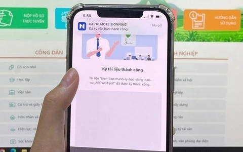 More than 12.4 million Vietnamese adults now use digital signatures