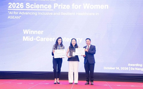 Vietnamese female doctor wins First Prize at the 2026 ASEAN - U.S. Science prize for women