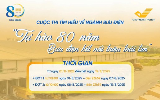 Phát động cuộc thi “Tự hào 80 năm - Bưu điện kết nối triệu trái tim”