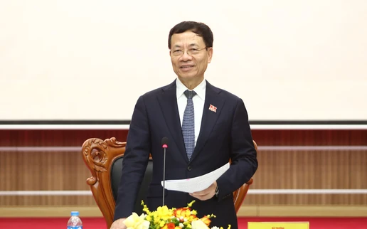 Bộ trưởng Bộ Khoa học và Công nghệ Nguyễn Mạnh Hùng