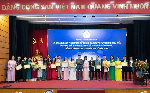 Vinh danh 22 tác phẩm báo chí xuất sắc về KHCN, ĐMST, CĐS