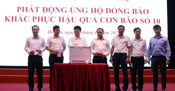 Bộ KH&CN phát động quyên góp, ủng hộ đồng bào vùng bão lũ