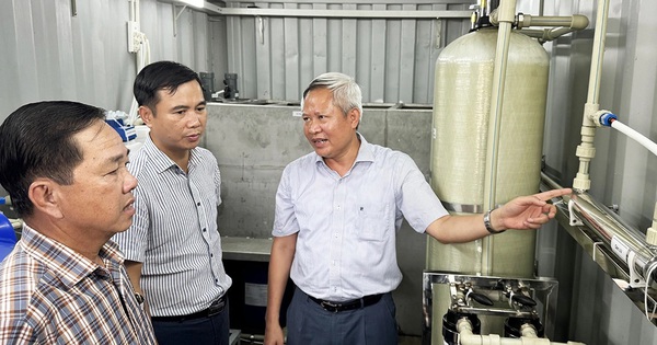 VKIST phát triển hệ thống lọc nước nhiễm mặn thích ứng biến đổi khí hậu tại Đồng bằng sông Cửu Long