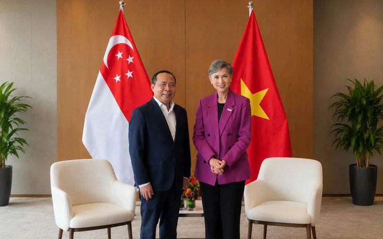 Việt Nam - Singapore trao đổi hợp tác phát triển số, quản trị AI và hạ tầng kết nối