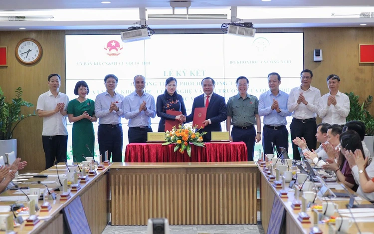 Bộ KH&CN và Ủy ban KHCN&MT tăng cường phối hợp giai đoạn 2026-2031
