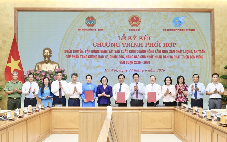 Chính phủ, Hội LHPN Việt Nam, Hội Nông dân Việt Nam phối hợp thúc đẩy ứng dụng khoa học công nghệ trong bảo đảm an toàn thực phẩm