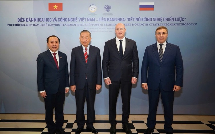 Việt Nam - Nga thúc đẩy kết nối công nghệ chiến lược