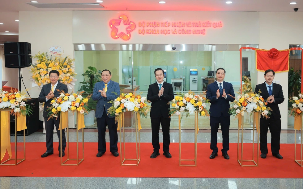 Bộ Khoa học và Công nghệ khai trương mô hình phục vụ hành chính mới
